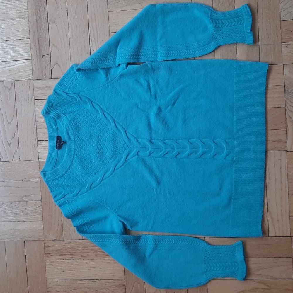 Talbots sweater,  brand new with tags, turquoise,  medium size